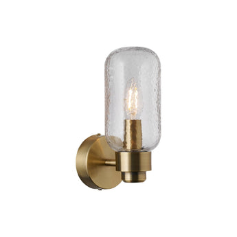 Tutan Wall Brass Glass Metal  E14